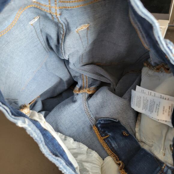 Good American Good Legs Fray Hem Jeans Skinny High Rise Stretch Women 26 - Picture 9 of 13